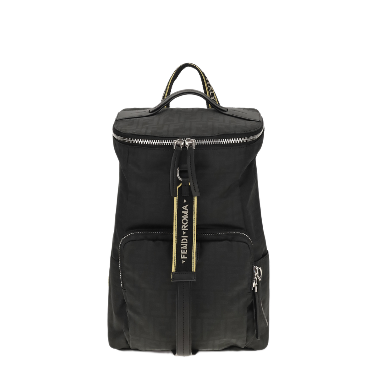 MAYFEYR - Fendi - Tourist Ff Logo Jacquard Backpack - 7VZ095B12NF0QA1
