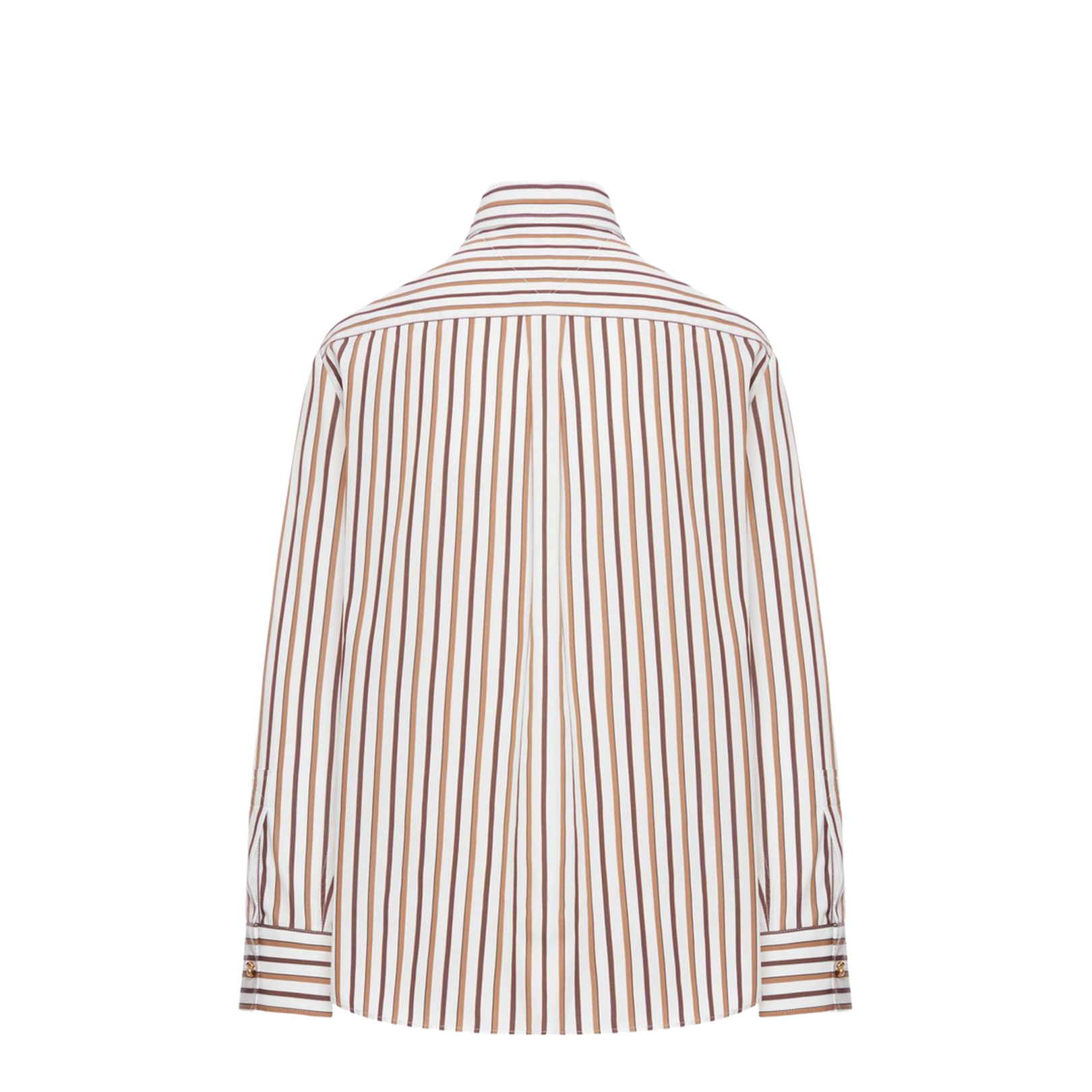Striped Cotton Poplin Shirt