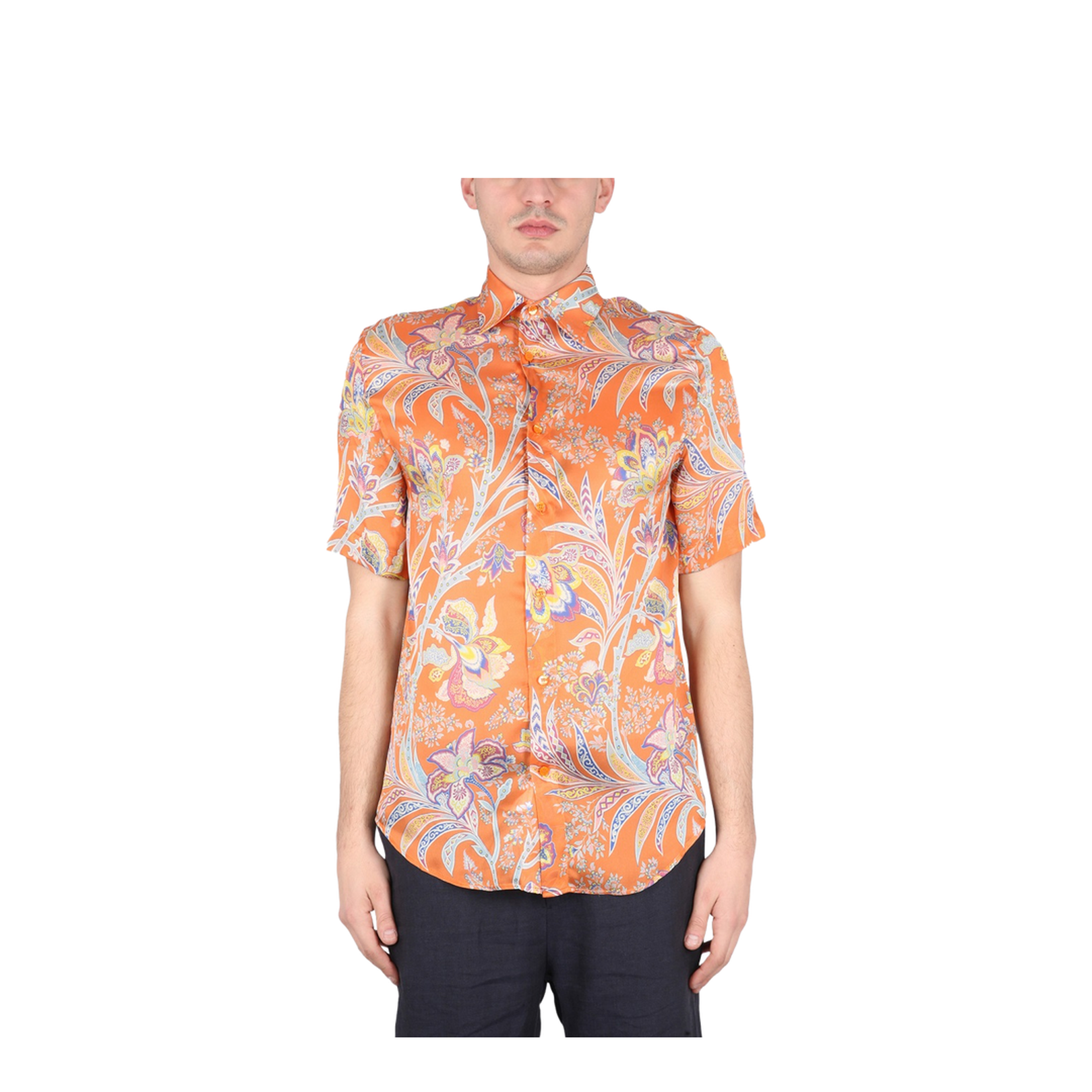 Printed Silk Shirt