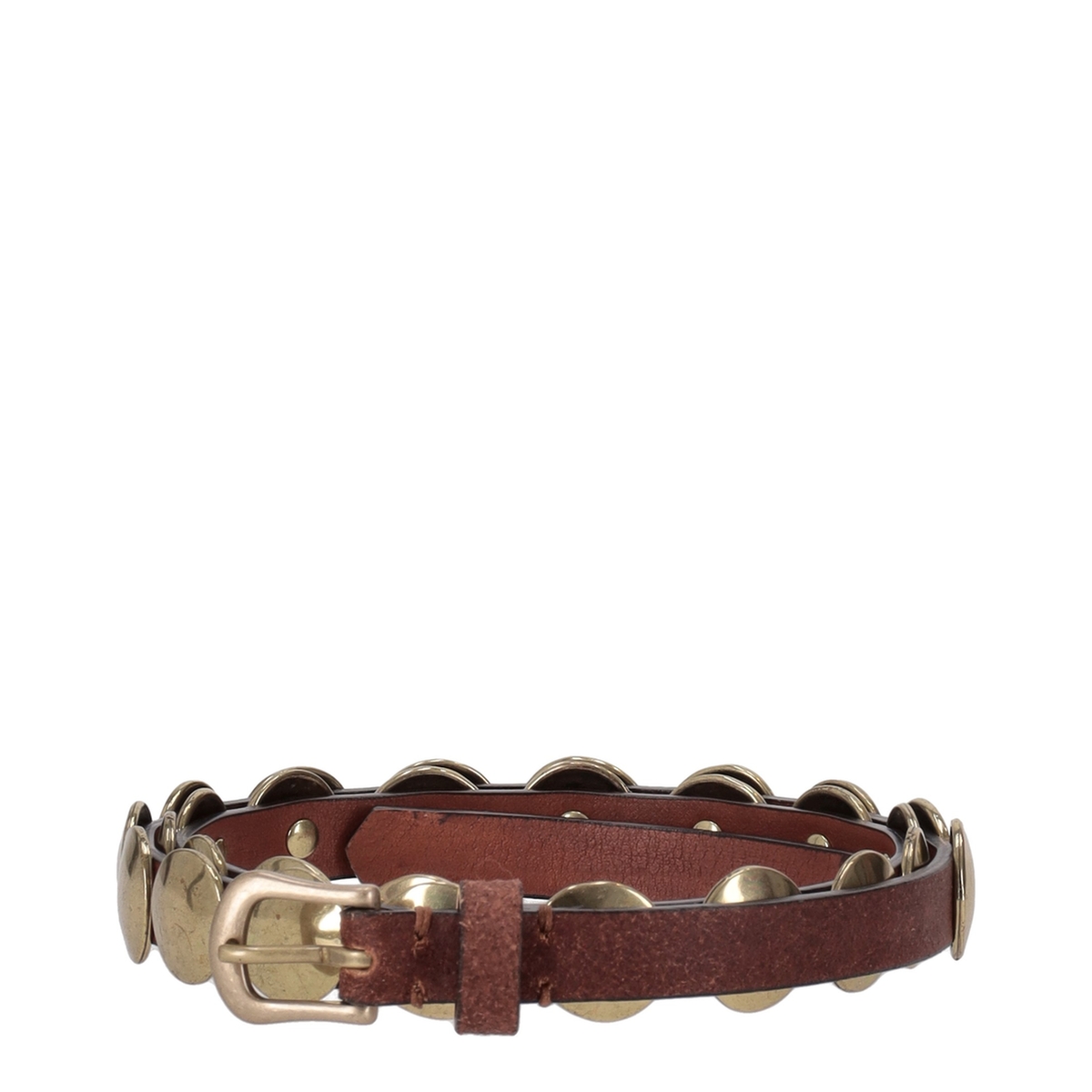 MAYFEYR - Golden Goose - Trinidad Thin Washed Leather Belt - GWA00408A00044855516