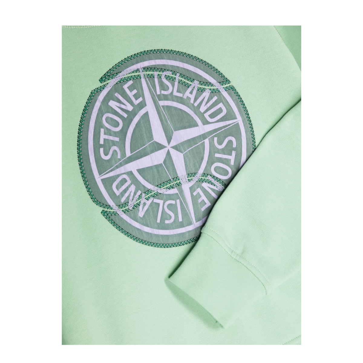 MAYFEYR - Stone Island - Hoodie Green 100 Cotton - 781662875KV0052