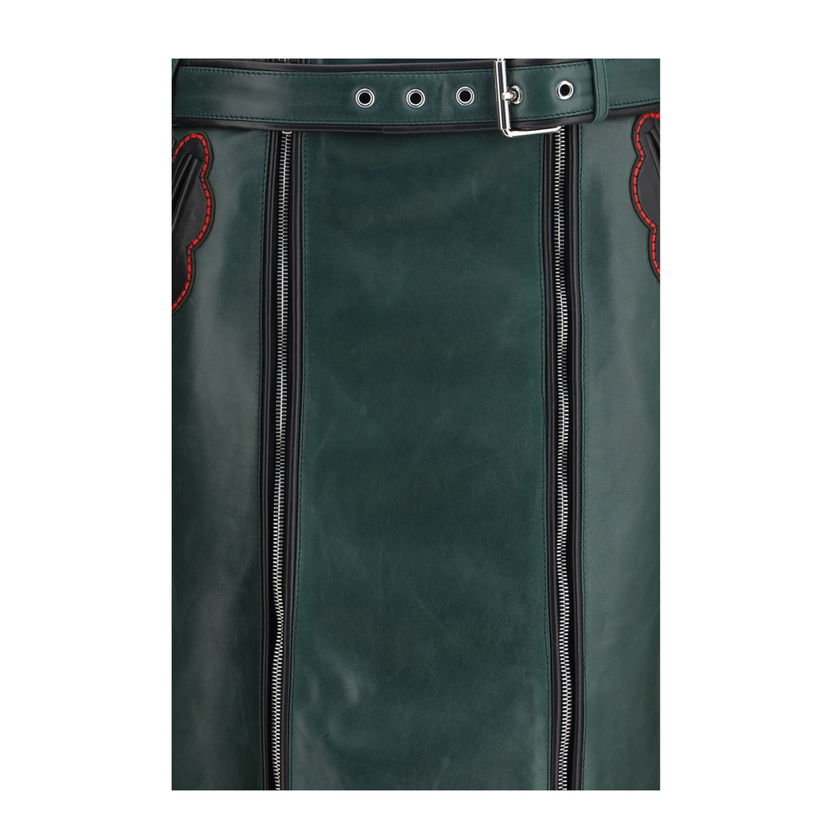 MAYFEYR - Marni - Leather Skirt With Belt And Pockets - GOMX0872QUULA77000V98