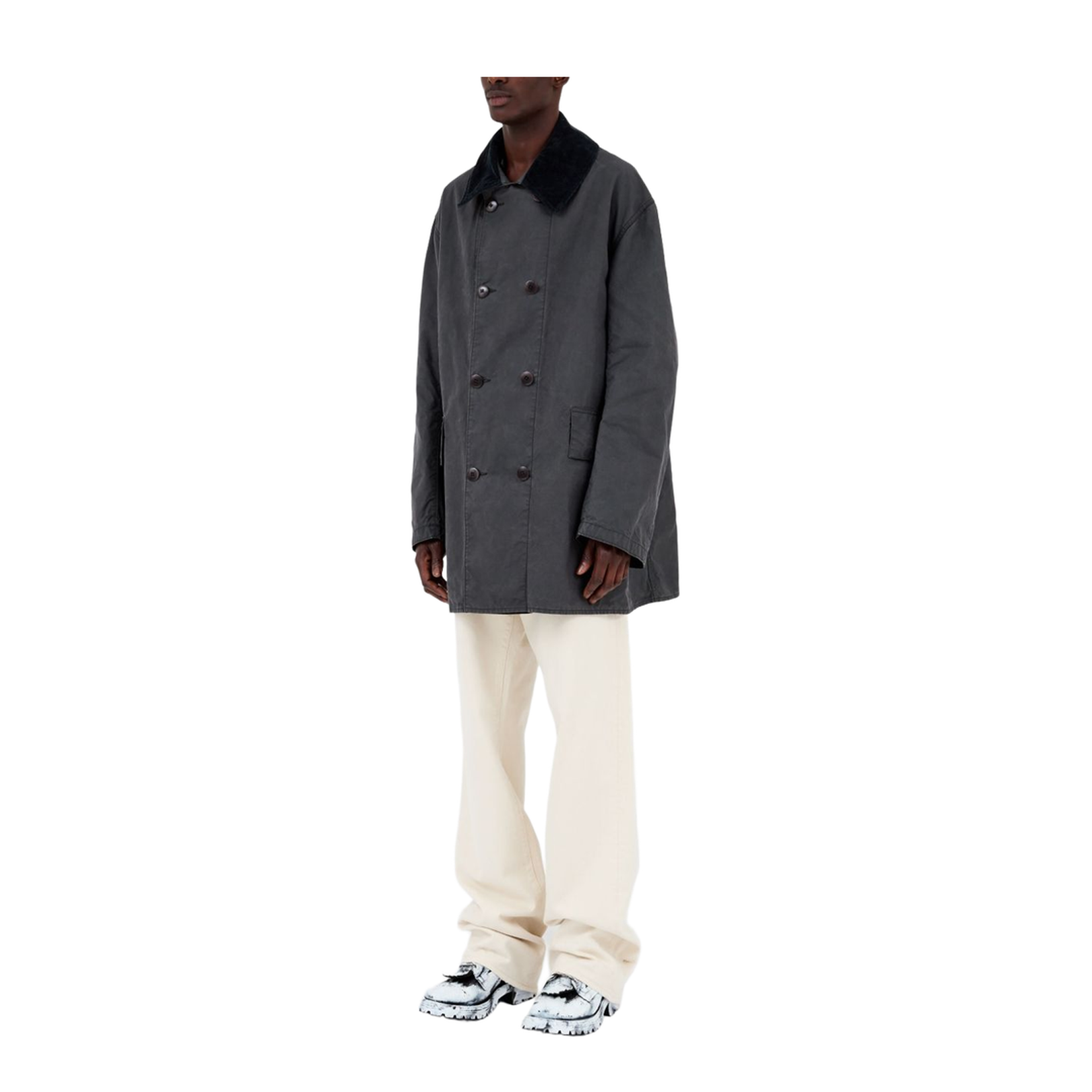 Double Breasted Cotton Jacket
