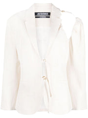 JACQUEMUS Jackets White