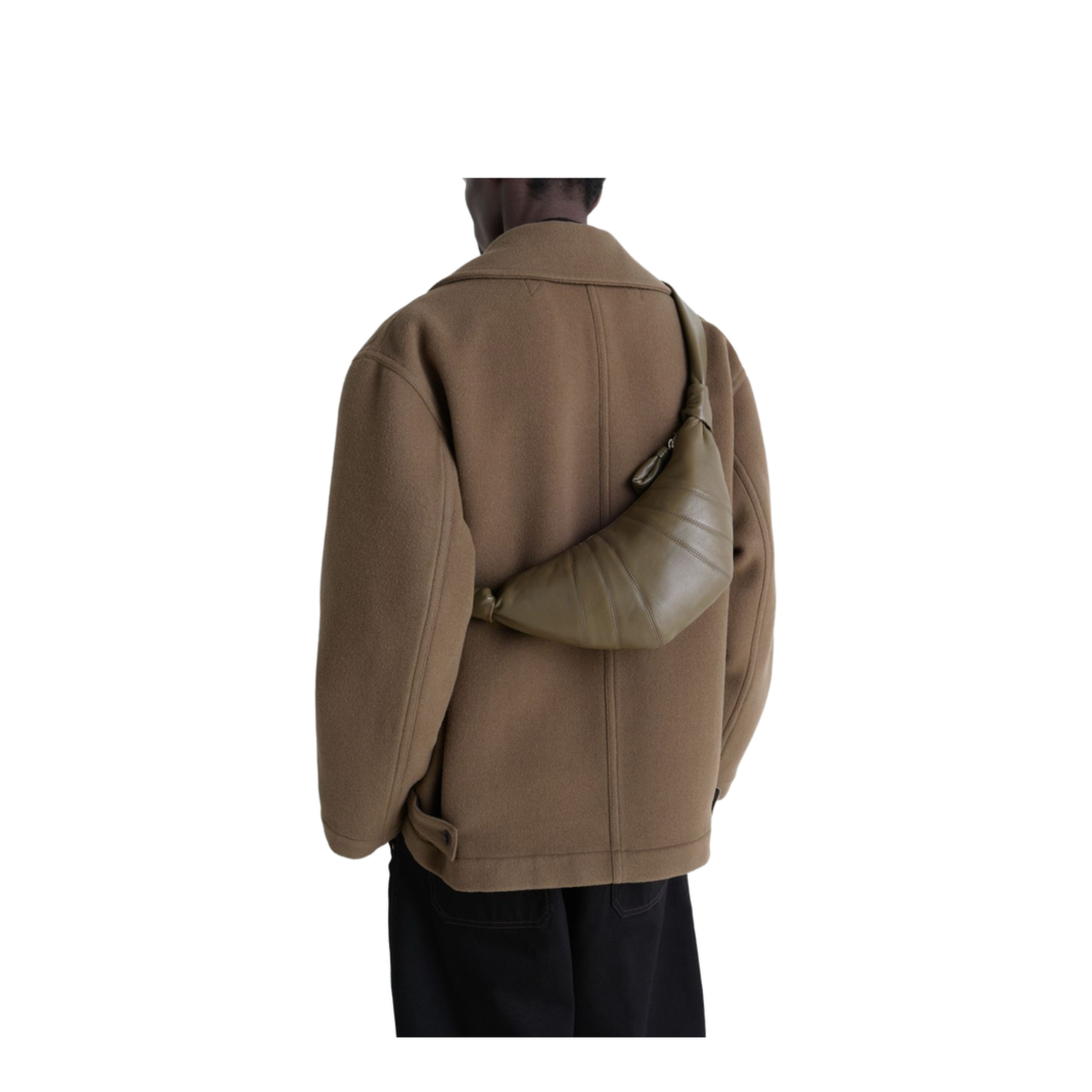 Croissant Small Leather Shoulder Bag