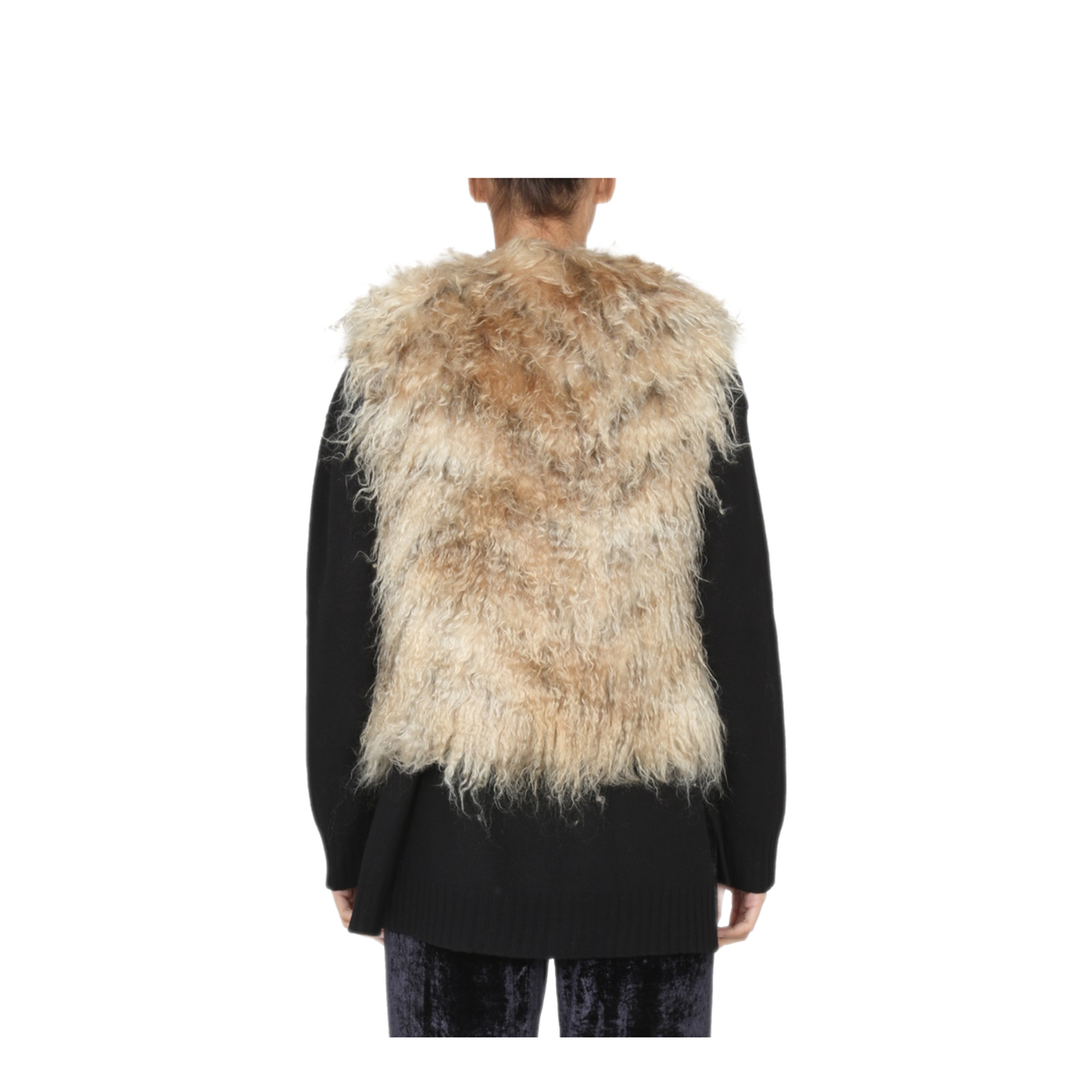 MAYFEYR - BECAGLI SINCE 1994 - Mohair Fur Vest - KW211B12