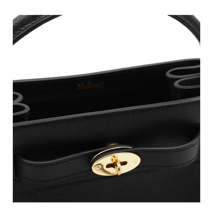 Islington Bucket Bag Small Classic Grain - Black