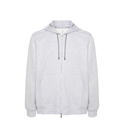 Double Cloth Sweatshirt in Pearl Grey