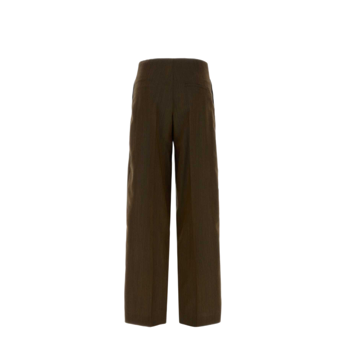 MAYFEYR - ALBERTA FERRETTI - Mud Twill Wide Leg Pant - A030366391102