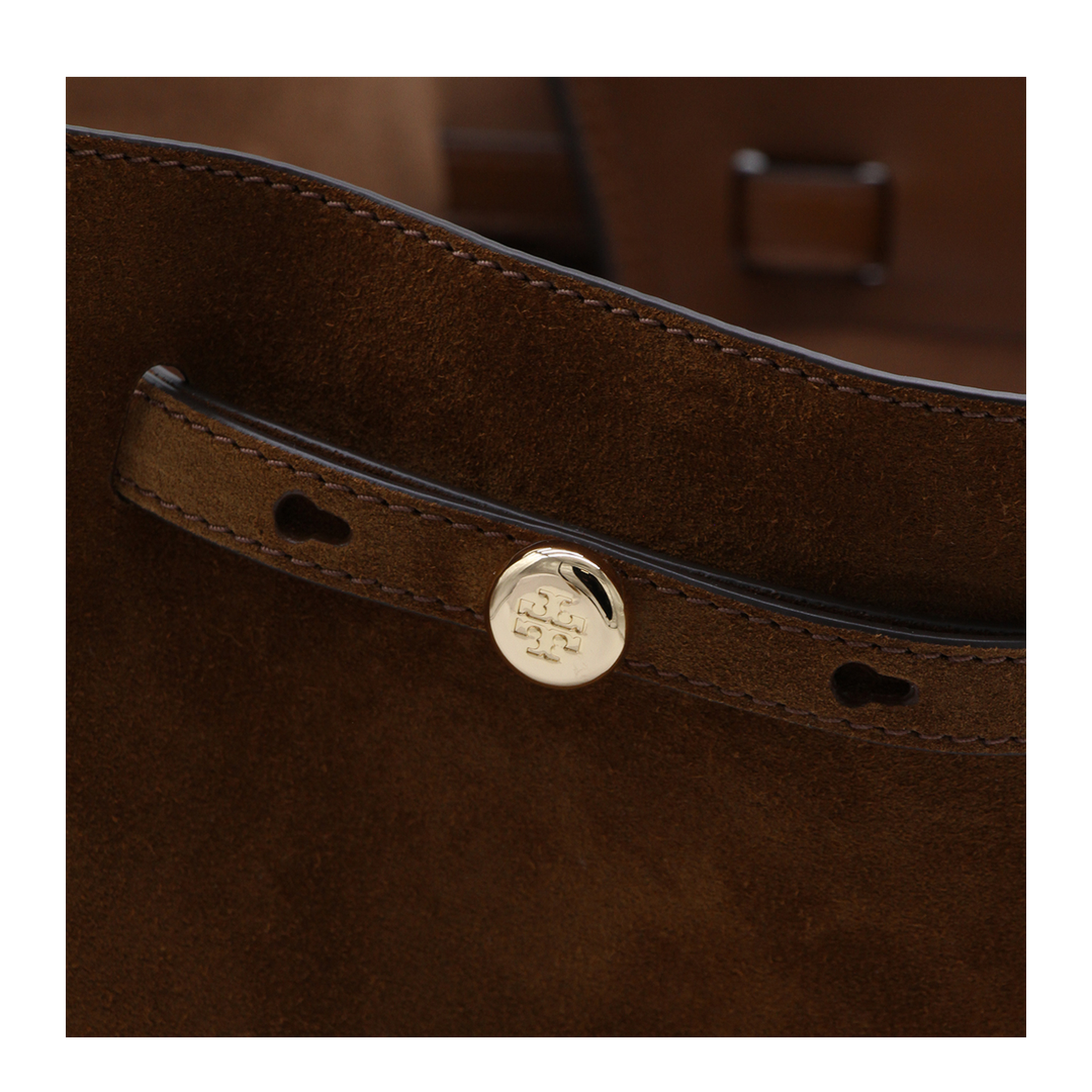 Romy Leather Shoulder Bag - Brown