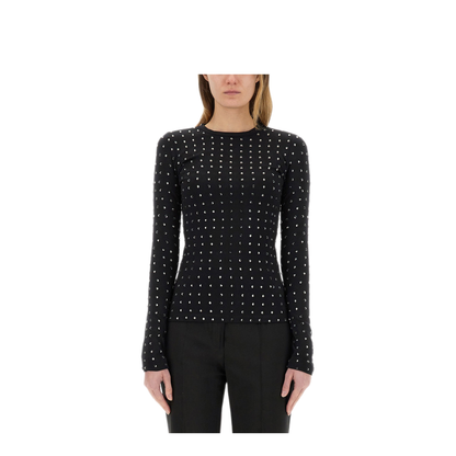 MAYFEYR - Sportmax - Negus Top With Crystals - 2512941031600141002
