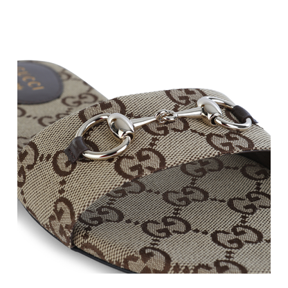 Slide Sandal with Horsebit