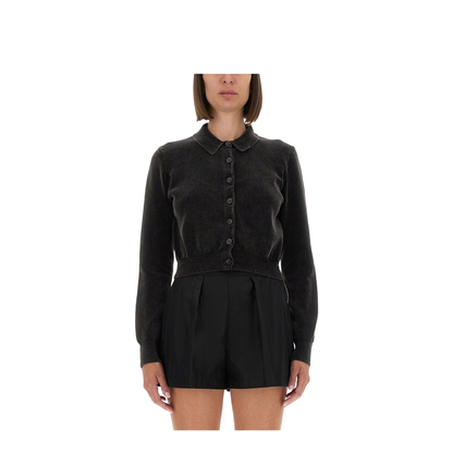 MAYFEYR - Alexander Wang - Cardigan With Collar - 1KC3253055011