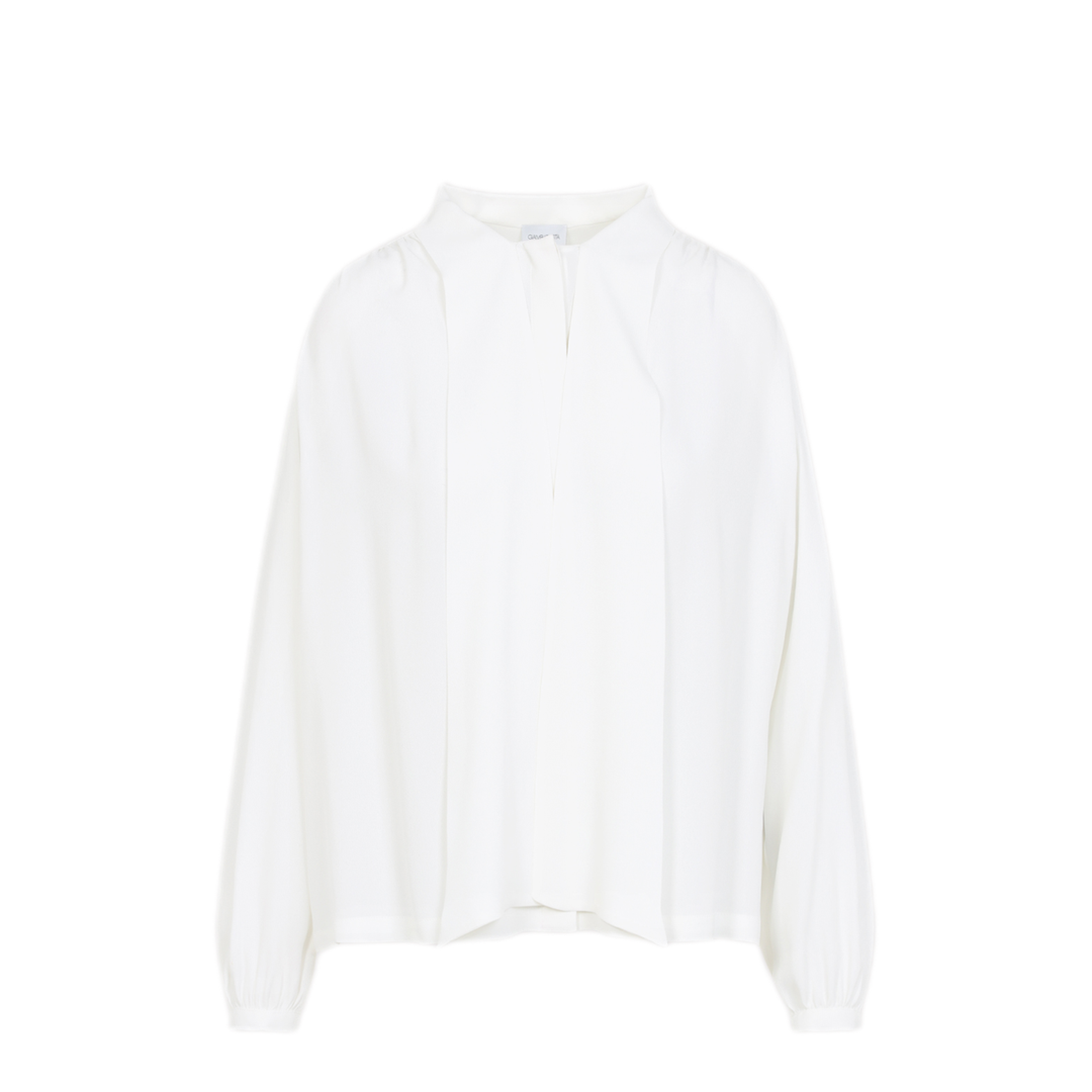 MAYFEYR - GIAMBATTISTA VALLI - White Silk Blouse - 25SSSVCA112718GDM1101