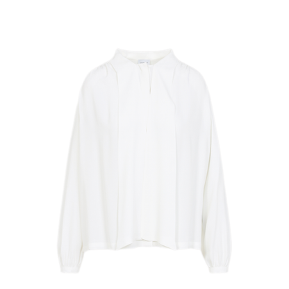 MAYFEYR - GIAMBATTISTA VALLI - White Silk Blouse - 25SSSVCA112718GDM1101