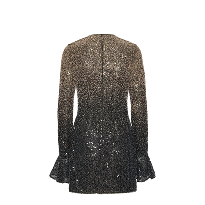 Mini Dress With Sequins