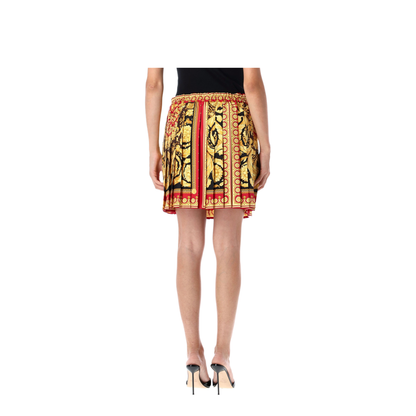 Printed Silk Skirt