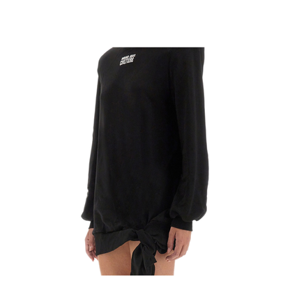 MAYFEYR - VERSACE JEANS COUTURE - Sweatshirt Dress With Logo - 77HAO972F0010899