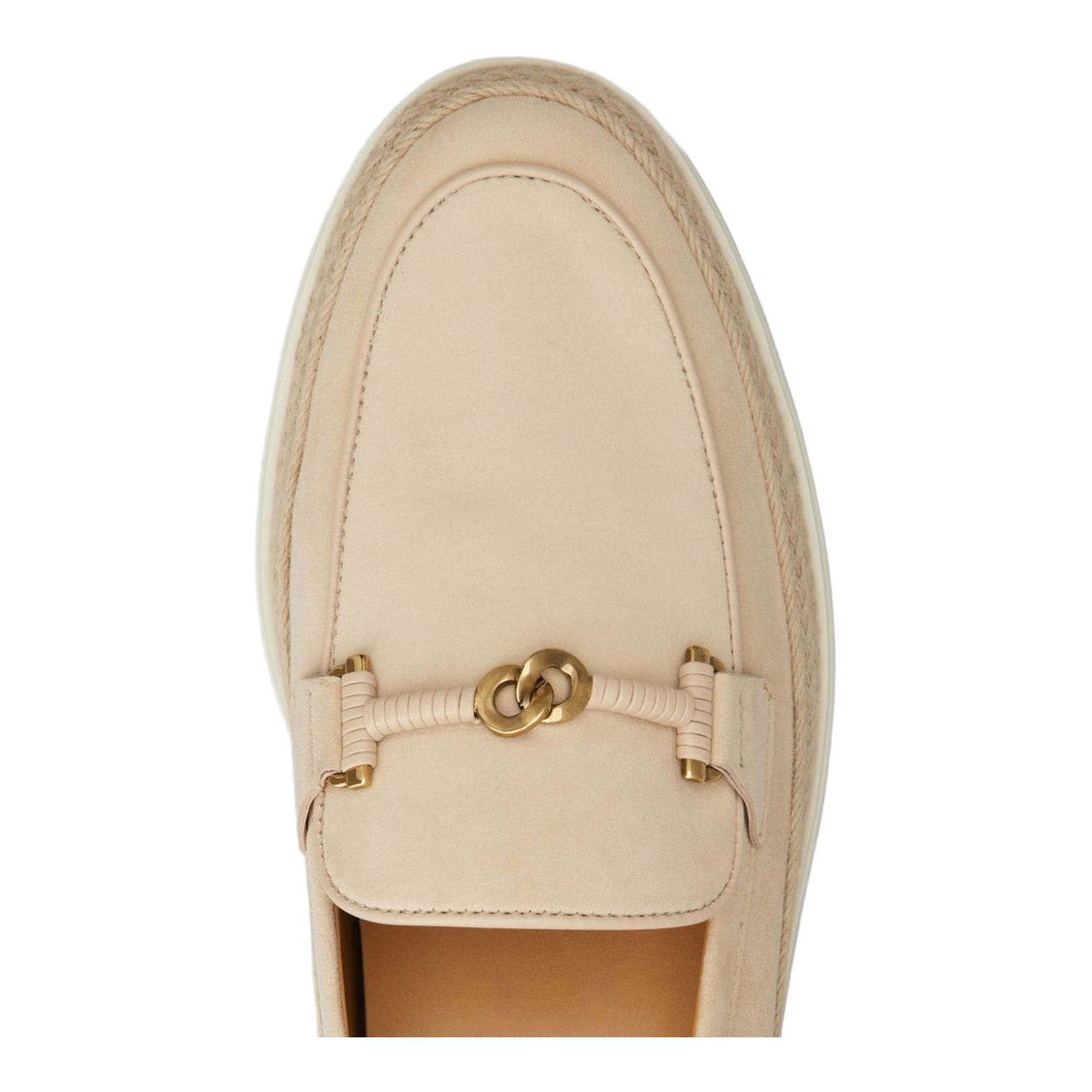 Gomma Leather Loafers in Sand Beige