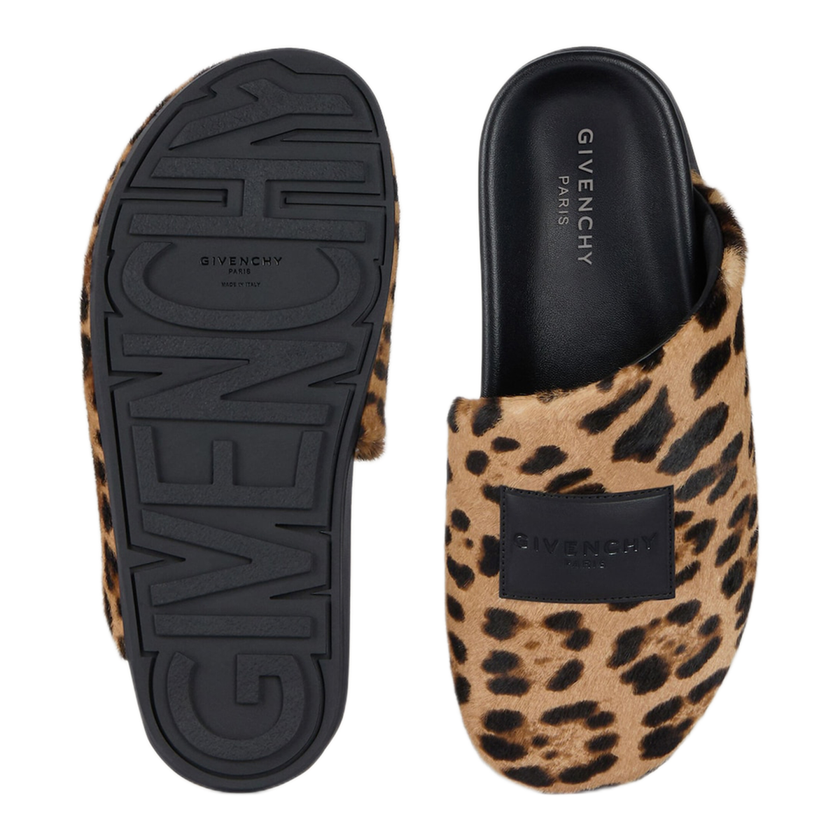 MAYFEYR - Givenchy - Flat Mules In Pony Effect Leather - BE30AKE2G2007