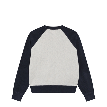 MAYFEYR - Prada - Natural Navy Blue Cotton Crewneck Sweatshirt - 134732OOO6376F056F