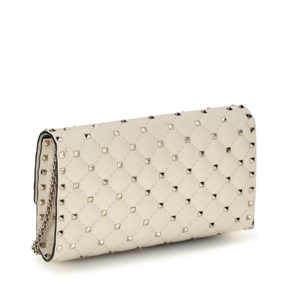 MAYFEYR - Valentino - Rockstud Spike Quilted Nappa Shoulder Bag - 9W2B0137NAPI16