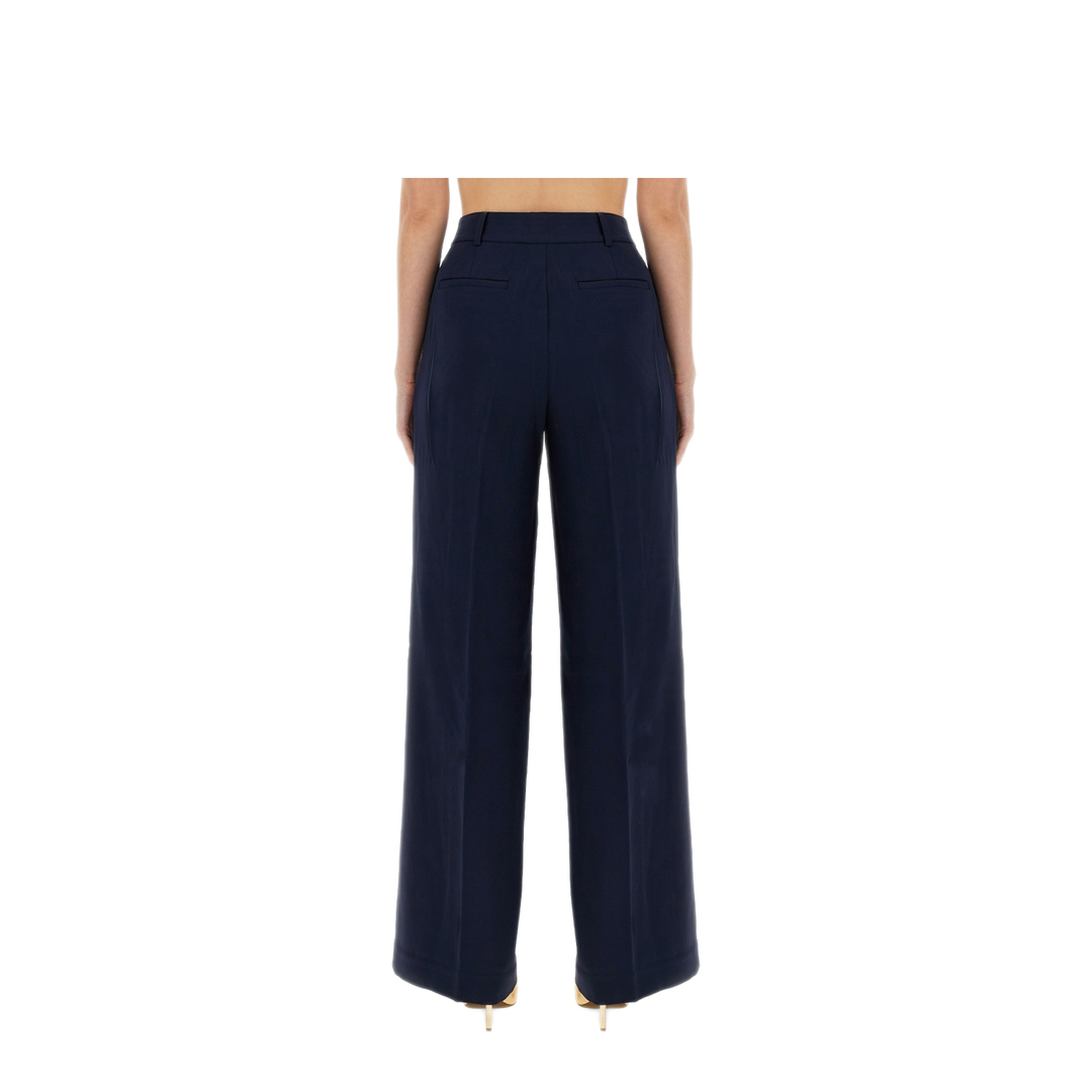 MAYFEYR - MICHAEL BY MICHAEL KORS - Wide Leg Pants - MS330H2ENX409MIDNIGHTBLUE