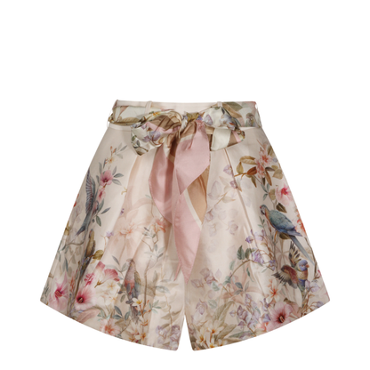 Rebellion Shorts With Pleats