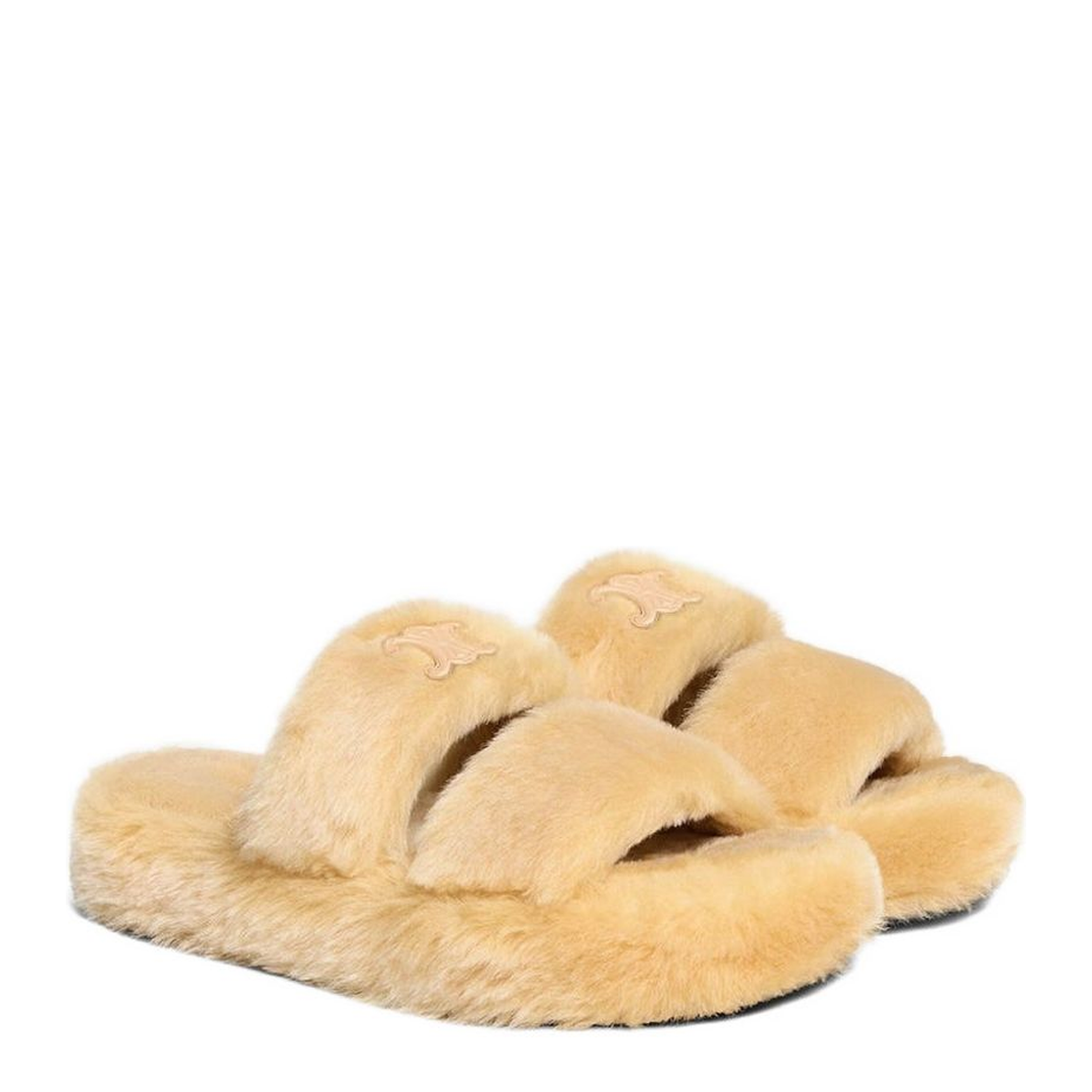 Triomphe Slide 05 Shearling Sandals