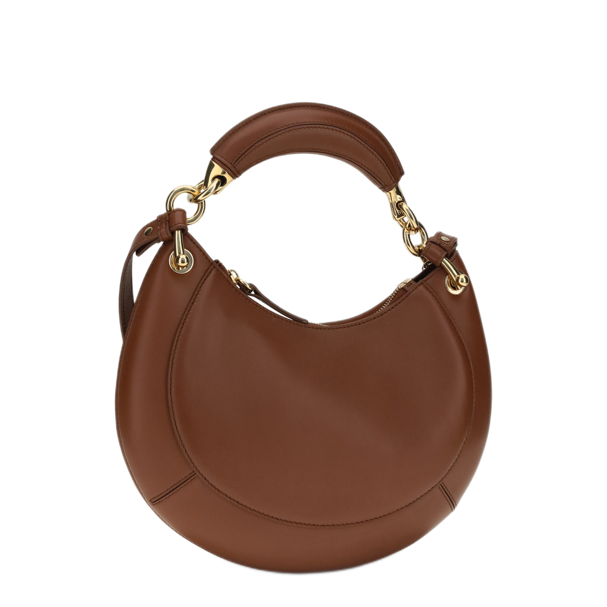 Banana Small Nappa Lambskin Handbag - Blushy Brown