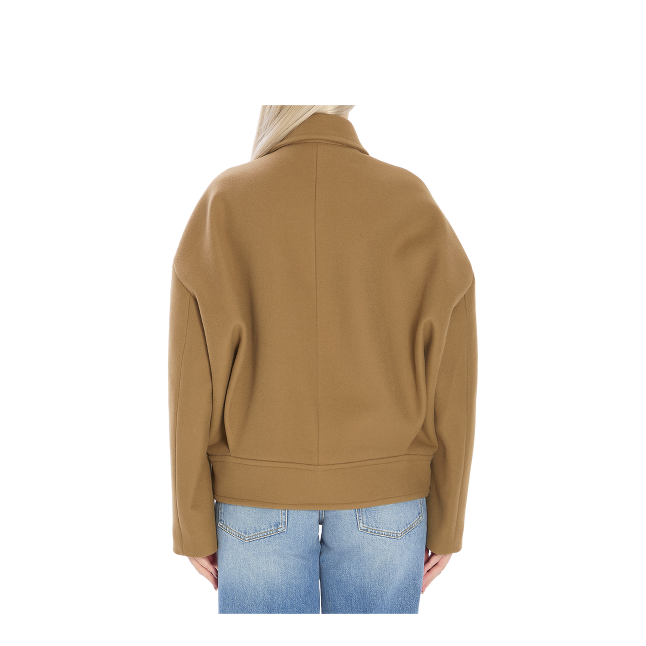 Wool and Cashmere Bomber Jacket