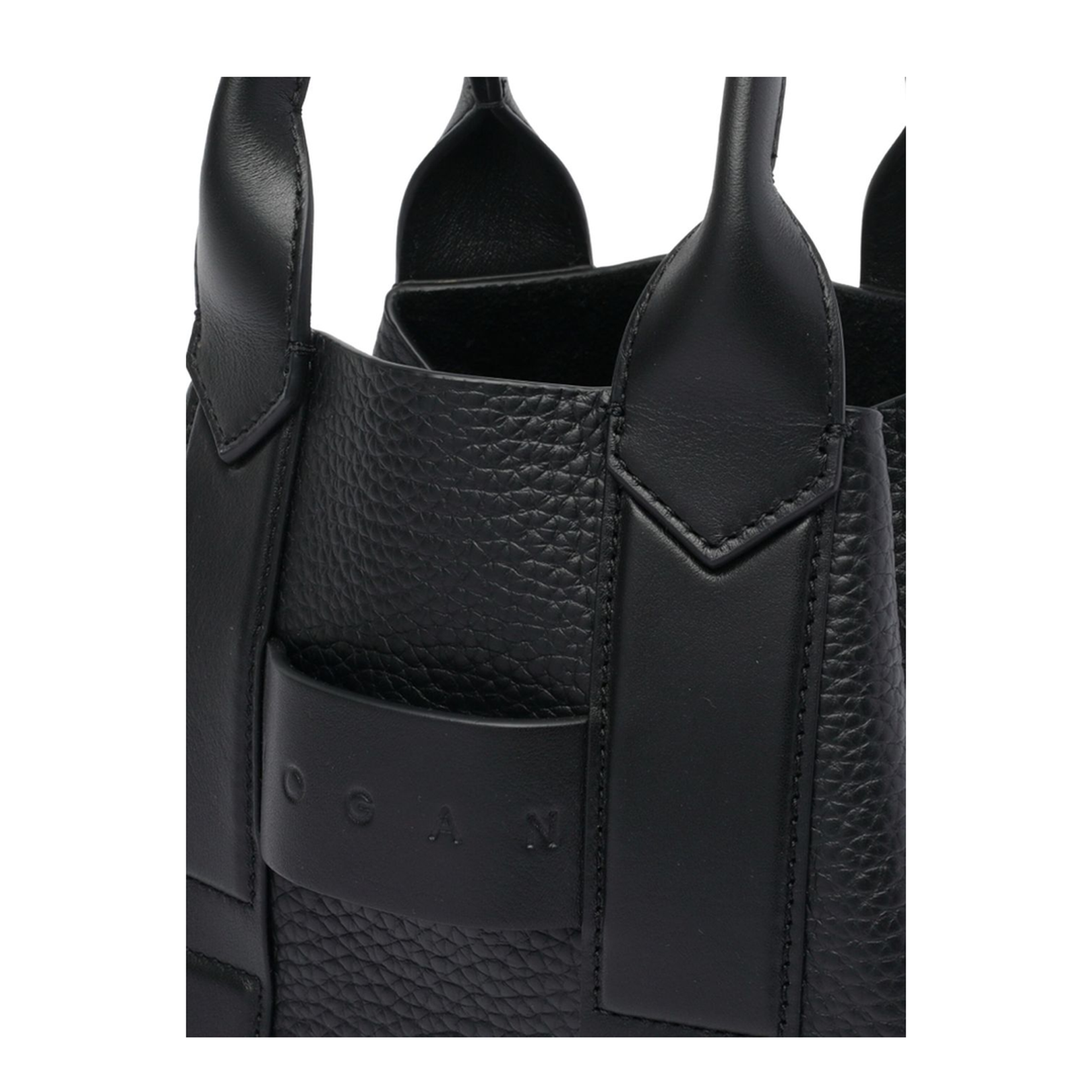 Script Shopping Bag Small Black