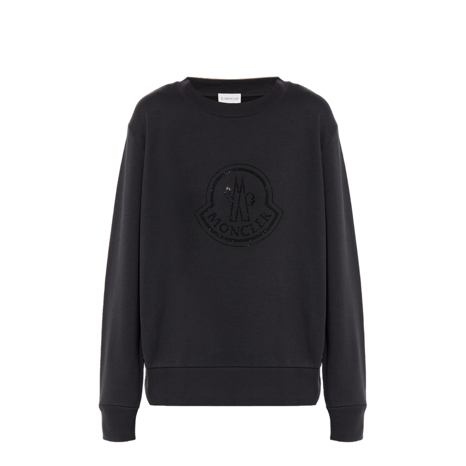 Crystal-Embellished Logo Sweatshirt