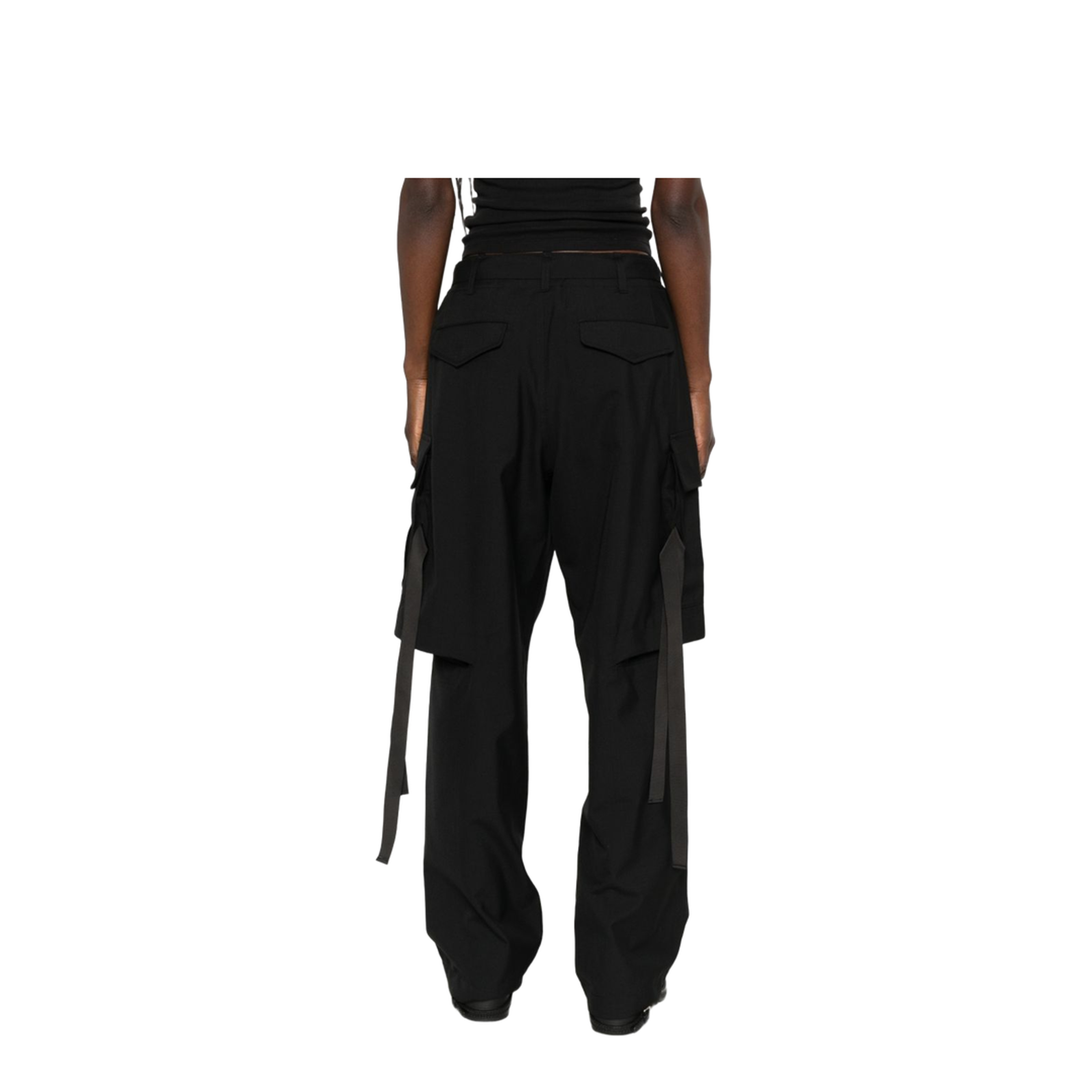 MAYFEYR - Sacai - Trousers Black - 26-08571001