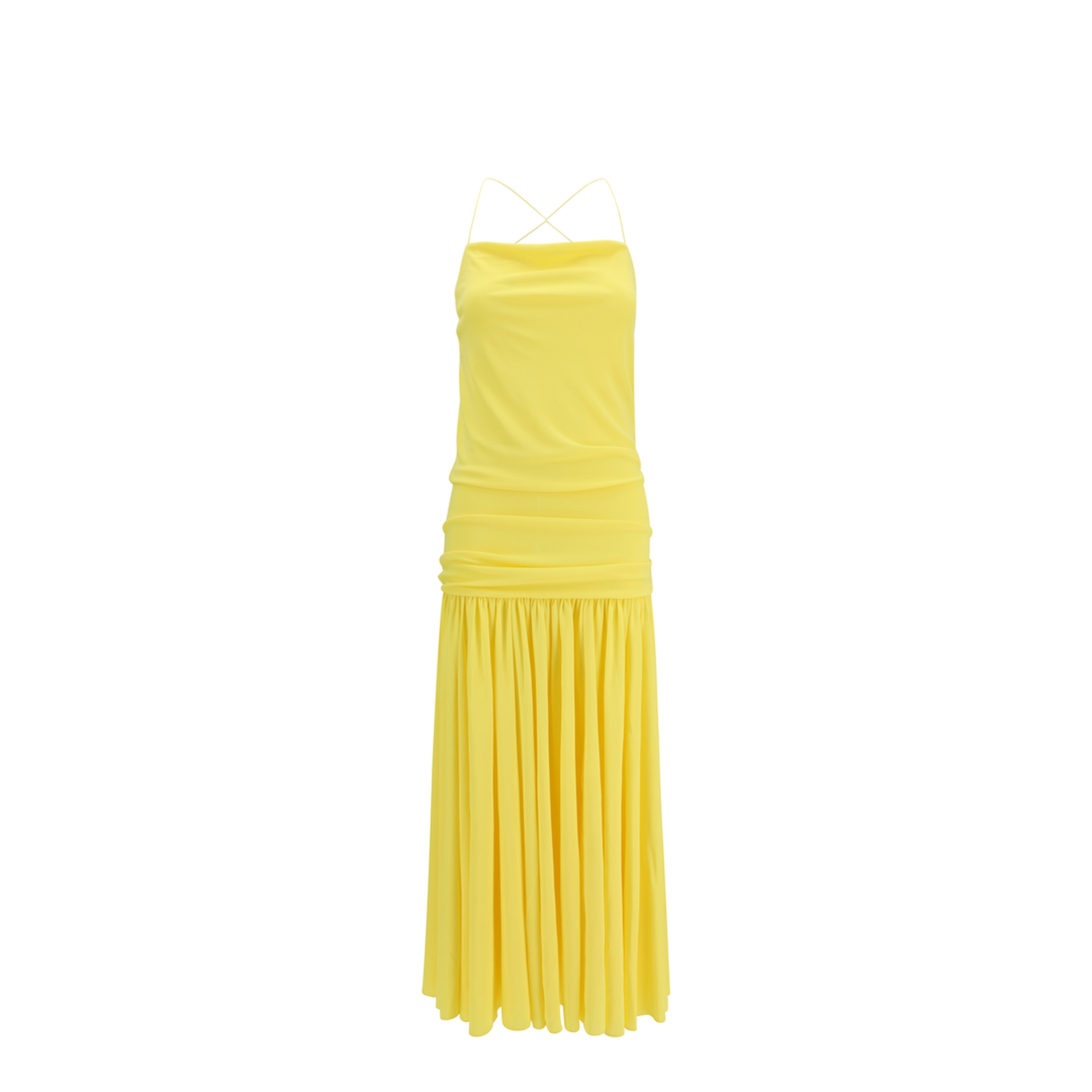 MAYFEYR - Jacquemus - Pleated Midi Dress - DRW00792AJ00253