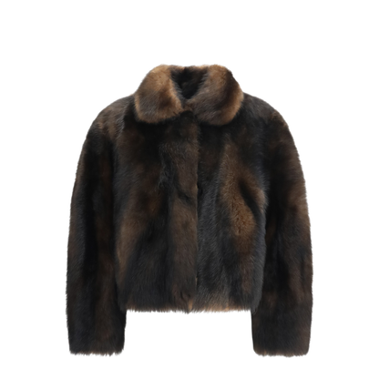 MAYFEYR - Brunello Cucinelli - Soft Shearling Jacket With Shiny Zipper Pull - MPMTC3804C9997