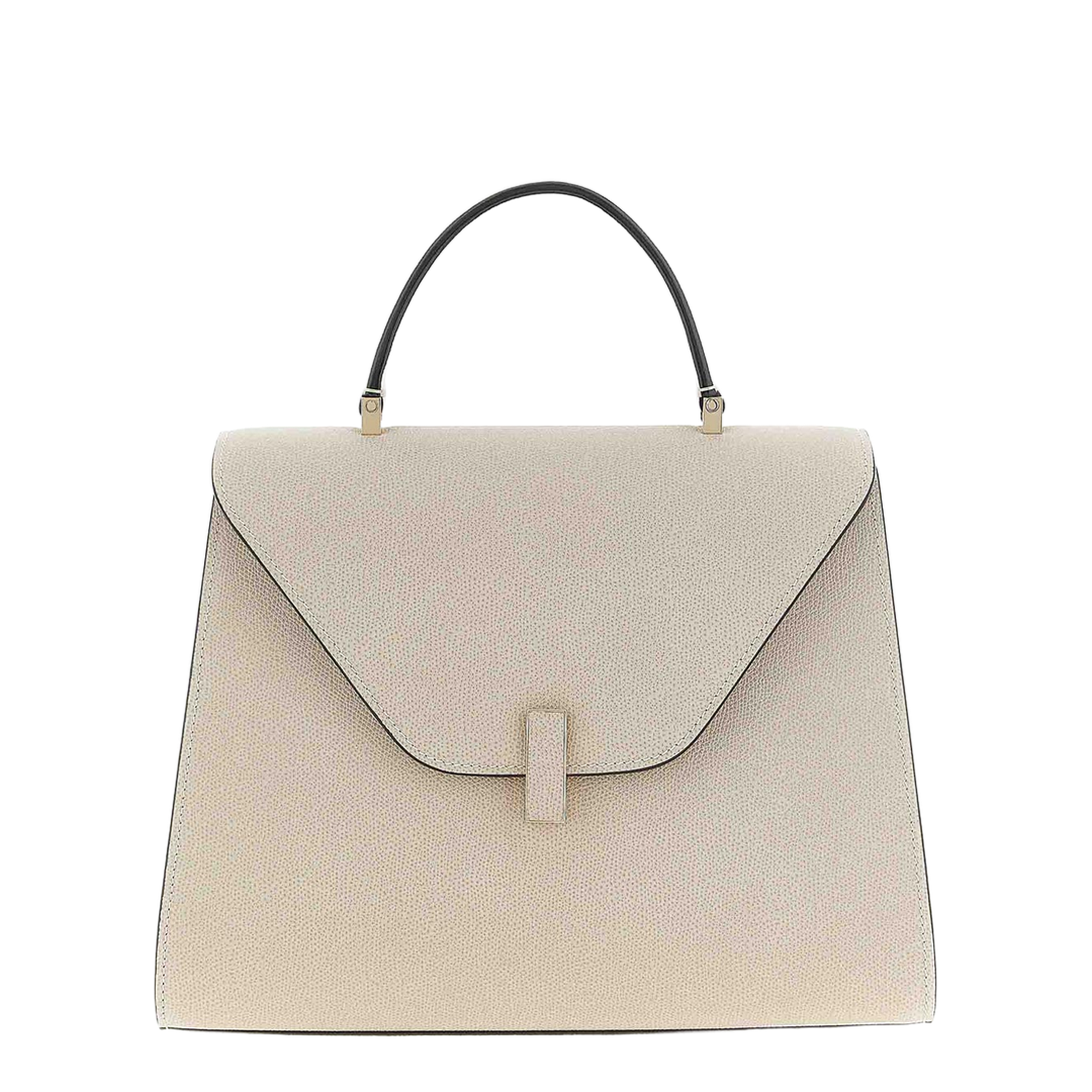 Large Handbag Leather White