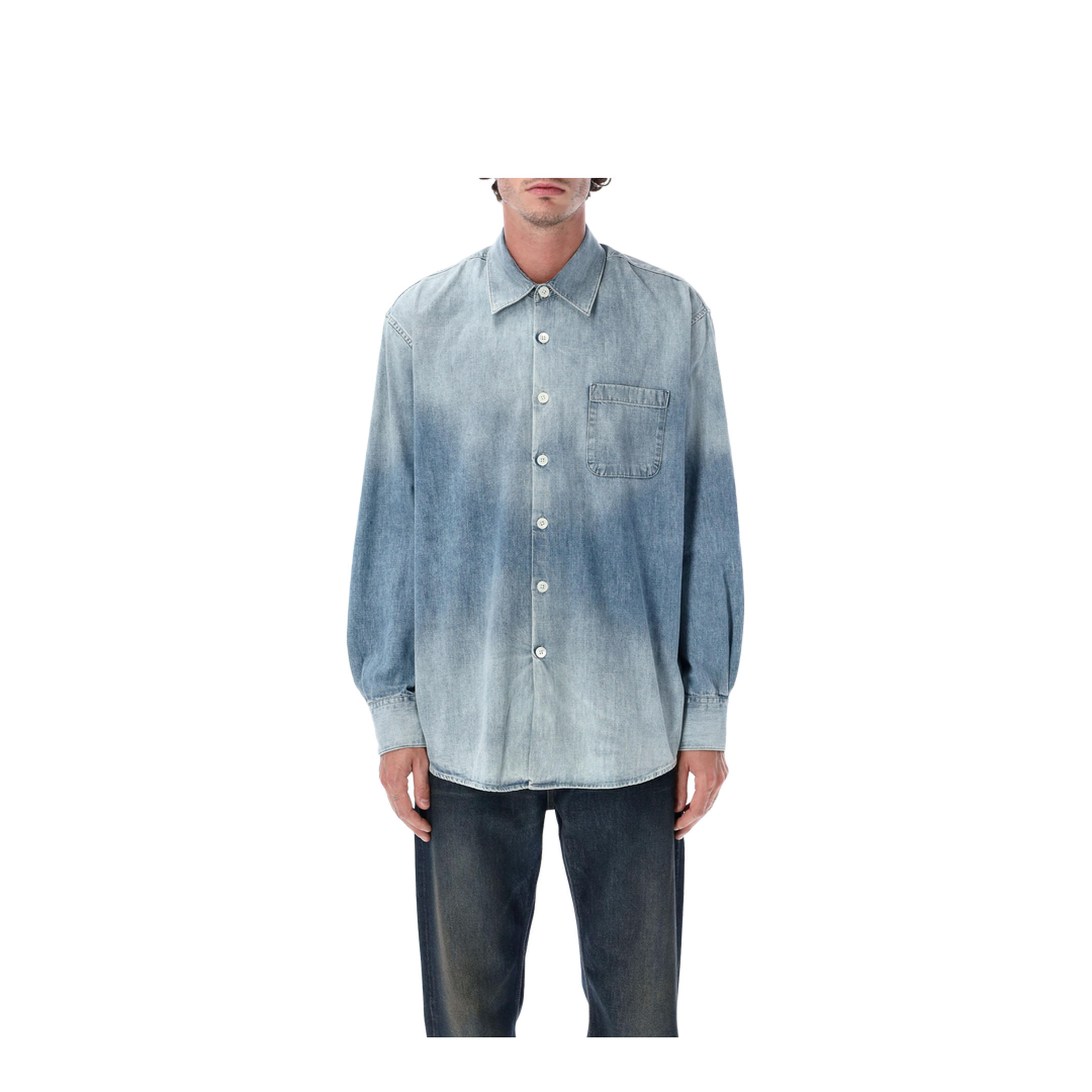 MAYFEYR - Our Legacy - Oversized Vintage Denim Shirt - M4252ACLB