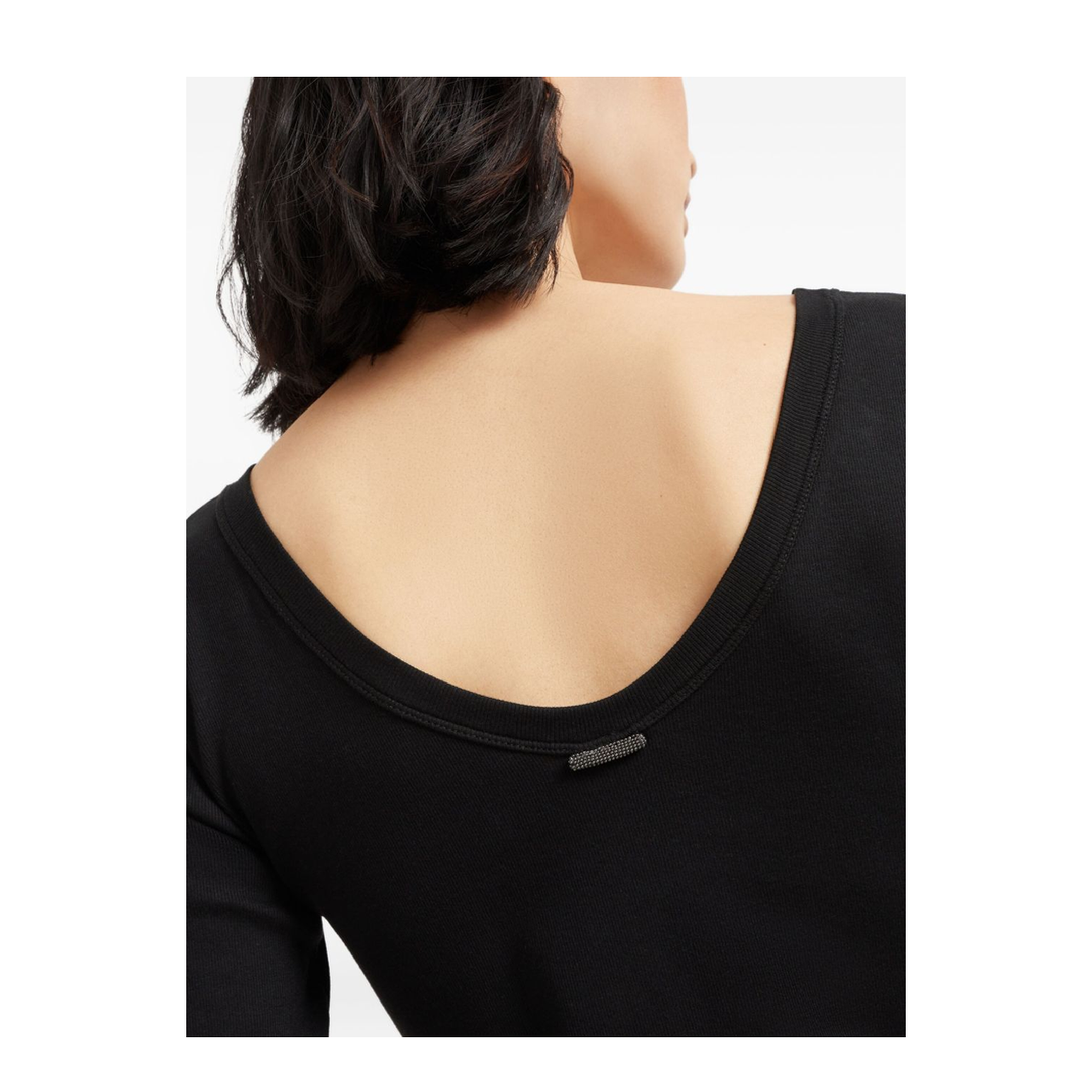 T-Shirt In Cotton Stretch