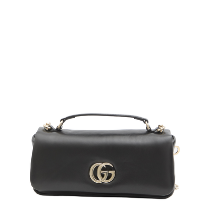 Go Small Leather Shoulder Bag - Black