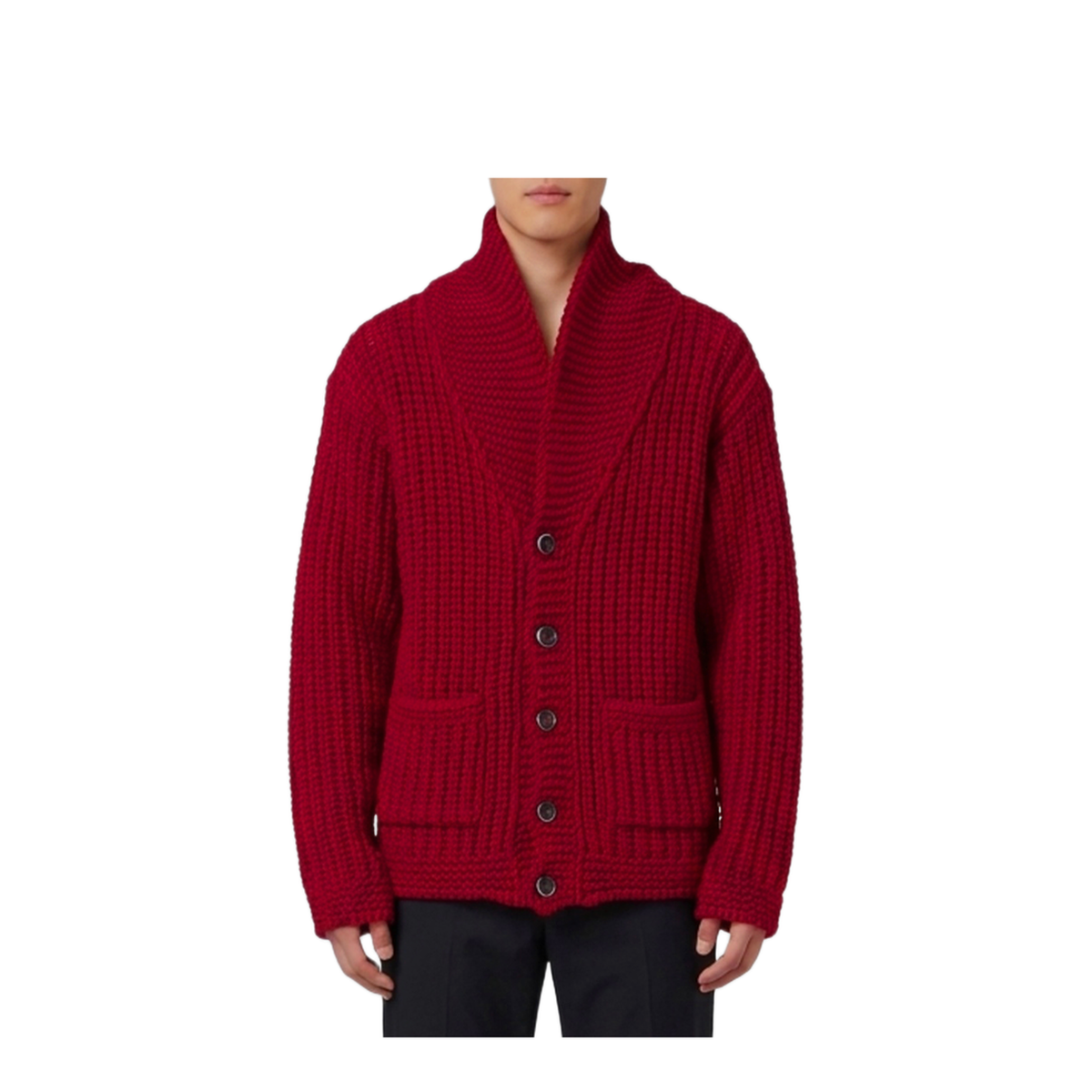 MAYFEYR - Barena - Cardigan Cavana Cota Red - KNU56430543830
