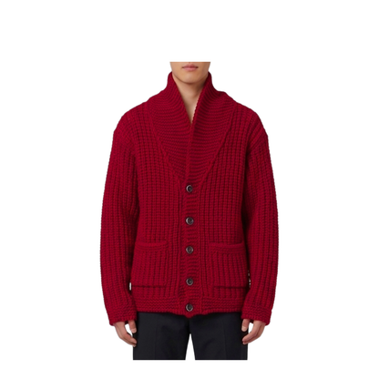 MAYFEYR - Barena - Cardigan Cavana Cota Red - KNU56430543830