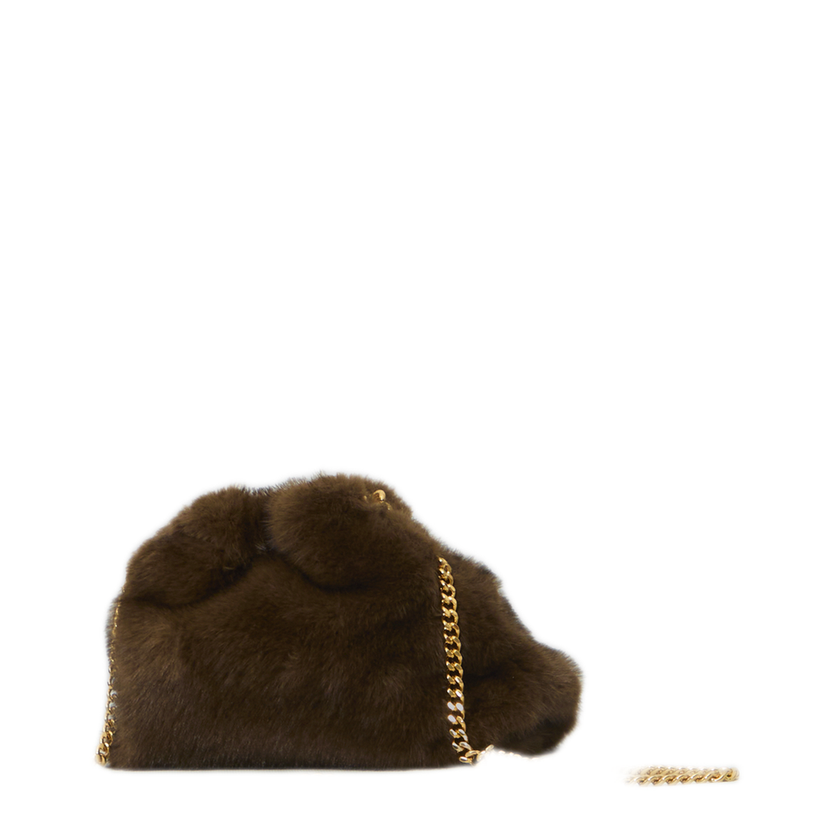MAYFEYR - Stella Mccartney - Faux Fur Falabella Mini Drawstring Bag - 7B0144WP07732007