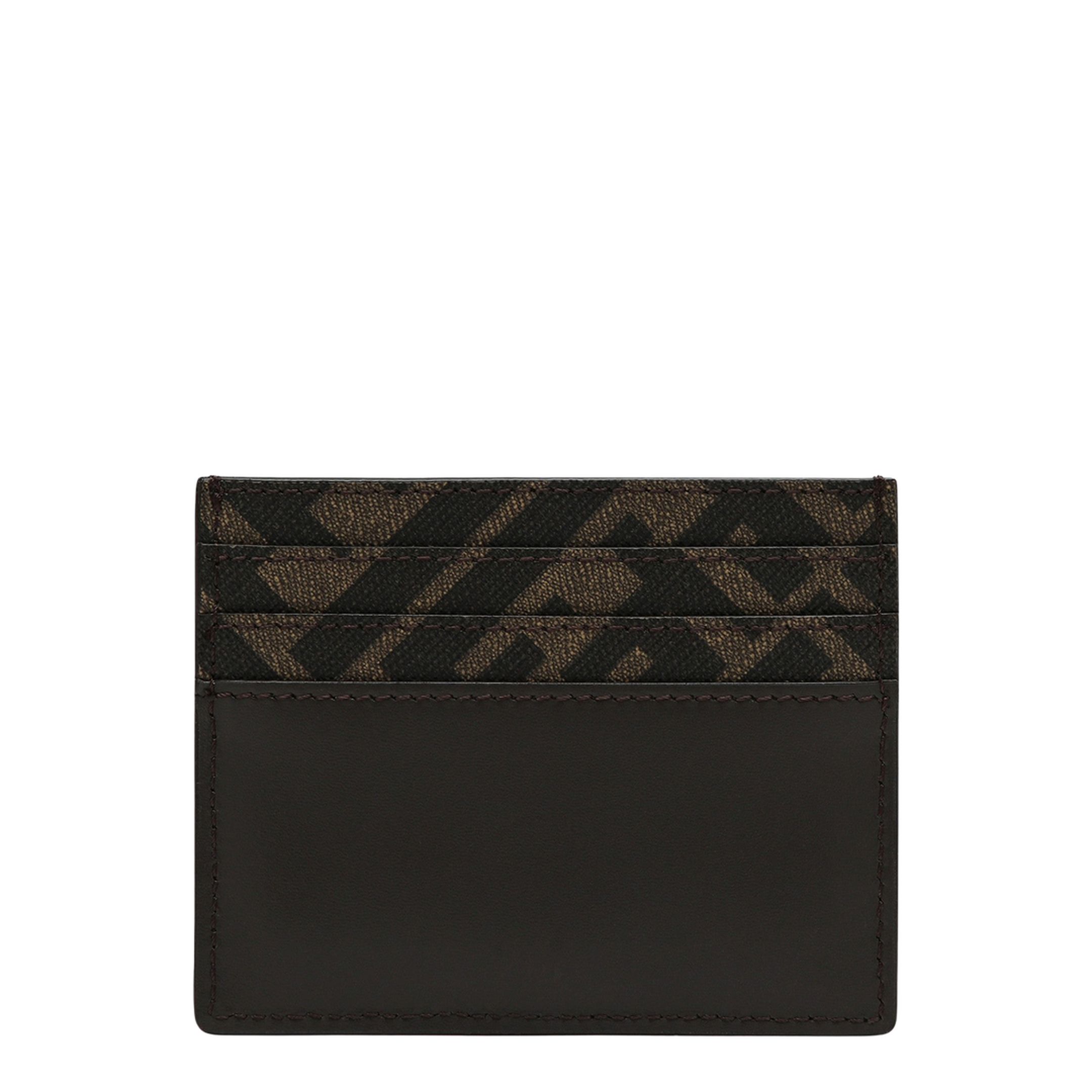 Card Holder in Fabric and Leather