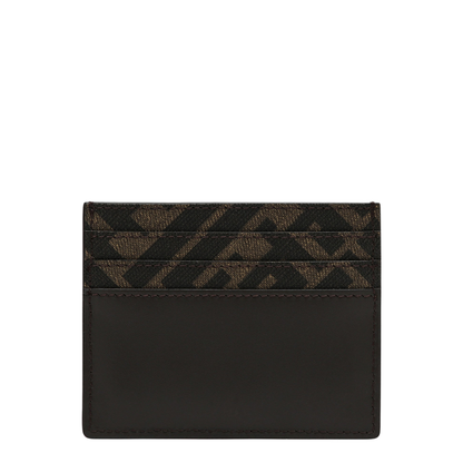Card Holder in Fabric and Leather