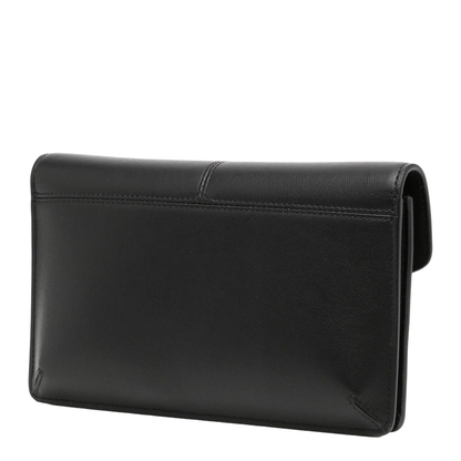 Press-Stud Fastening Chain Strap Bag