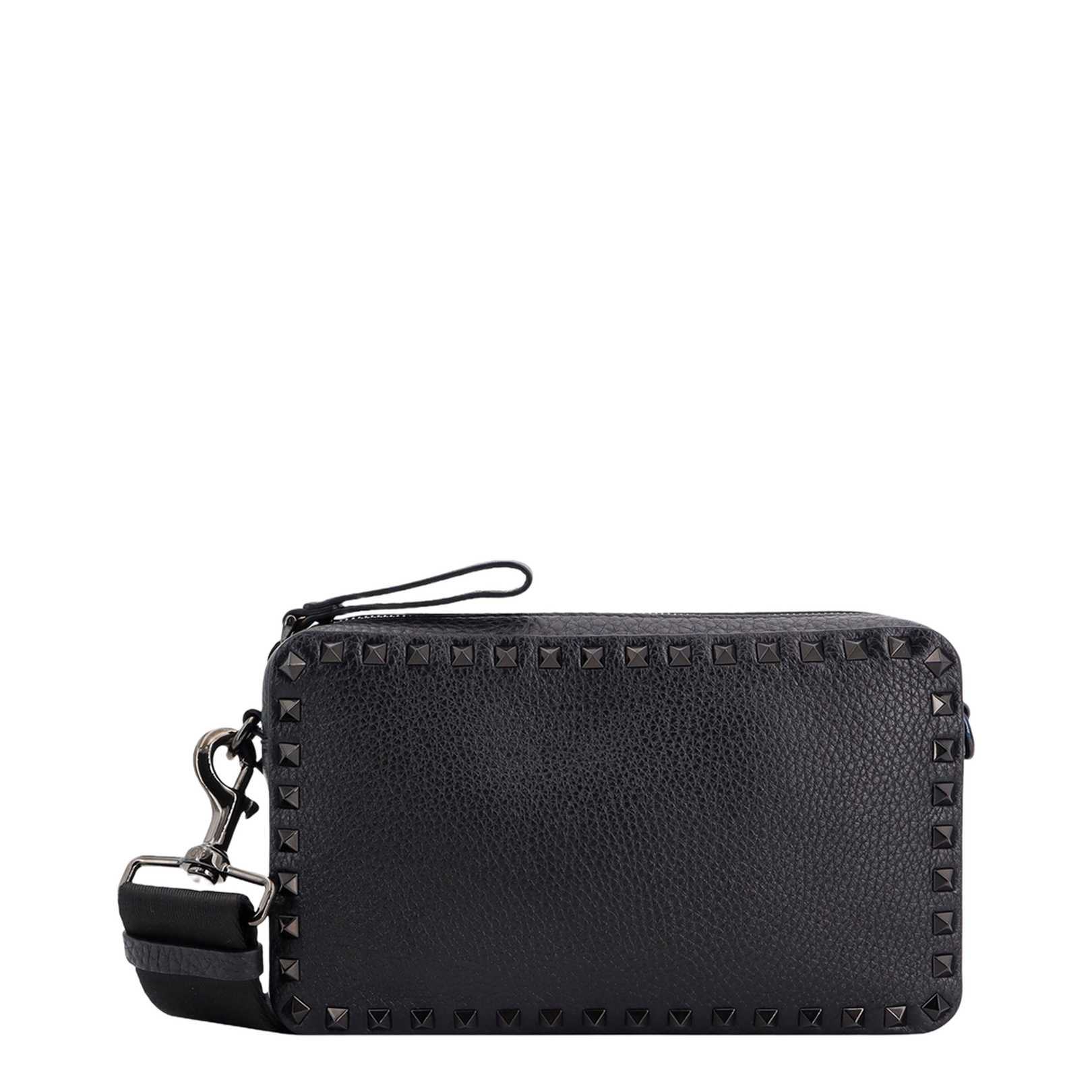 Borsa Rockstud  Garavani in pelle a grana