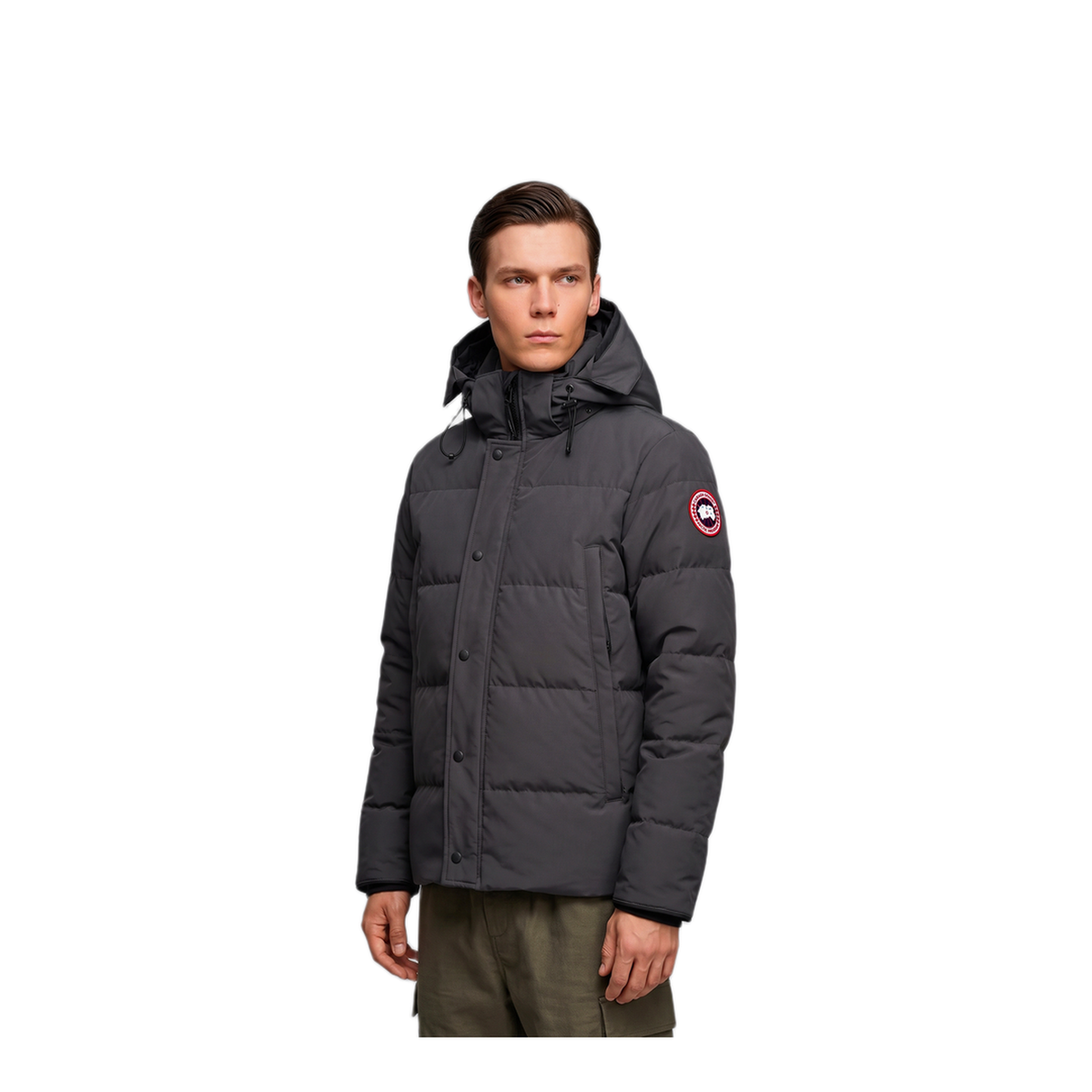 MAYFEYR - Canada Goose - Granite Grey Wyndham Parka - 2048M9431