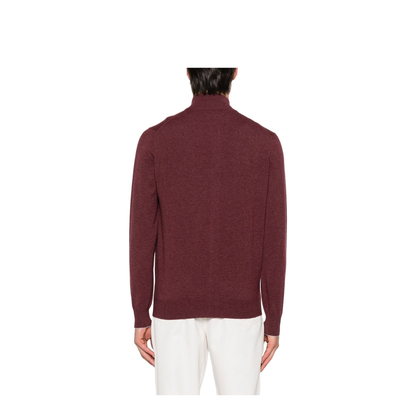 Cashmere Zipped Cardigan