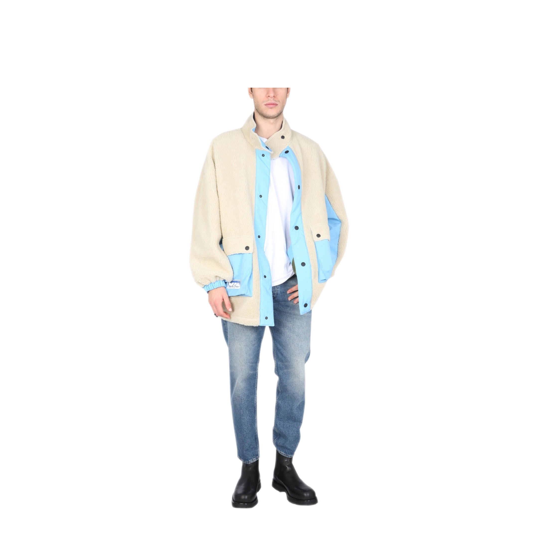 MAYFEYR - MSGM - Reversible Sherpa Jacket - 3140MH12R21770004